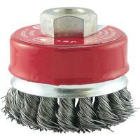 CKB2201T Knotted Cup Brush, 2-3/4" Dia. x 5/8"-11 Arbor GTA Hardware Inc