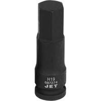 Impact Bit, Hex, 19 mm x 1/2" Drive GTA Hardware Inc