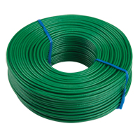 Fil d'attache pour barres d'armature, Enduit PVC vert, Cal. 16, 3,125 lb /bobine GTA Hardware Inc