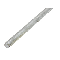 Tige filet&eacute;e, 1/4"-20, 36" lo, Galvanis&eacute;, Grade Calibre 2 GTA Hardware Inc