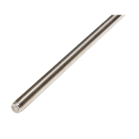 Tige filet&eacute;e, 1/4"-20, 36" lo, Acier inoxydable, Grade Calibre 18-8 GTA Hardware Inc
