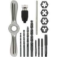 Tap and Die Set with Hex-Lok 2-in-1 Handle, 15 Pieces GTA Hardware Inc