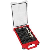 Metric Tap & Die PackOut Set with Hex-Lok 2-in-1 Handle, 38 Pieces GTA Hardware Inc