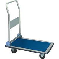 Platform Truck, Steel, 400 lbs., 35" L x 23" W, 32.5" High GTA Hardware Inc