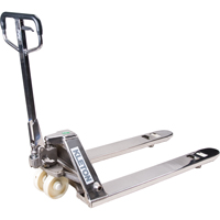 Transpalette manuel, Acier inoxydable, 48" lo x 27" la, Capacit&eacute; 5500 lb GTA Hardware Inc