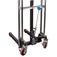 Hydraulic Platform Lift Stacker, Foot Pump Operated, 880 lbs. Capacity, 60" Max Lift GTA Hardware Inc