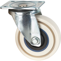 Roulettes sandwich, Pivotant, 5" (127 mm), Nylon, 440 lb (199,58 kg) GTA Hardware Inc