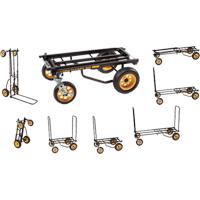 Transporteur d'&eacute;quipement 8 en 1 RockNRoller Multi-Cart, tout terrain, Acier, Capacit&eacute; 500 lb GTA Hardware Inc
