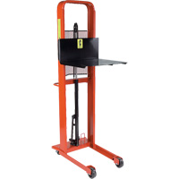 Hydraulic Platform Lift Stacker, Foot Pump Operated, 1000 lbs. Capacity, 80" Max Lift GTA Hardware Inc