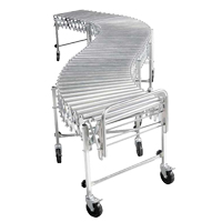 Convoyeurs extensibles/flexibles, 24" la x 12' 10" lo, Capacit&eacute; de 200 lb par pi lin. GTA Hardware Inc