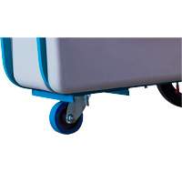 Chariot basculeur en acier, Poly&eacute;thyl&egrave;ne, 0,625 vg³, Capacit&eacute; de charge de 850 lb GTA Hardware Inc