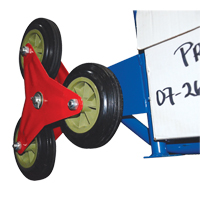 Stair Climbing Hand Truck, Steel Frame, 24" W x 45-3/4" H, 300 lbs. Capacity GTA Hardware Inc