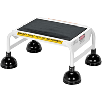 Stop-Step Ladders, 1 Steps, 16" Step Width, 9-9/16" Platform Height, Steel GTA Hardware Inc