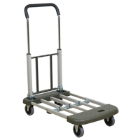 Telefolding Platform Truck, Aluminum, 330 lbs., 29-1/2" L x 17-1/2" W, 36-1/2" High GTA Hardware Inc