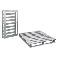 Palette &agrave; cadre tubulaire en aluminium 4 c&ocirc;t&eacute;s GTA Hardware Inc