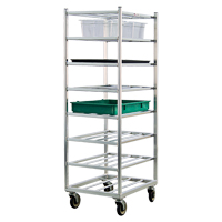Chariot &agrave; tablettes, 8 Tiers, 20-7/8" la x 67" h x 27" p, Capacit&eacute; 600 lb GTA Hardware Inc