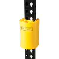 Butoir en poly pour rayonnage, 5" la x 6" lo x 8" h, Jaune GTA Hardware Inc