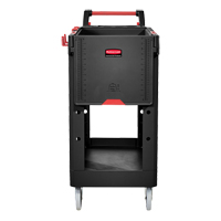 Chariot utilitaire robuste et polyvalent, 2 tiers, 17-3/4" x 36" x 46-1/5", Capacit&eacute; 500 lb GTA Hardware Inc