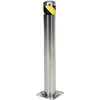 Butoir de s&eacute;curit&eacute;, Acier inoxydable, 36" h x 8" la, Argent GTA Hardware Inc