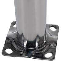 Butoir de s&eacute;curit&eacute;, Acier inoxydable, 36" h x 8" la, Argent GTA Hardware Inc