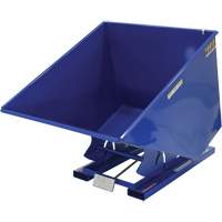 Conteneur autobasculeur, Acier, 2 vg³, Bleu GTA Hardware Inc