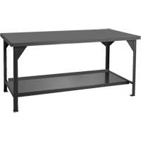 Heavy-Duty Workbench, 48" W x 30" D x 34" H, 4000 lbs. Capacity GTA Hardware Inc