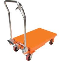 Hydraulic Scissor Lift Table, 32" L x 19-3/4" W, Steel, 1100 lbs. Capacity GTA Hardware Inc