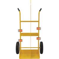 Welding Cylinder Torch Cart, Foam-Filled Wheels, 23-13/16" W x 22-13/16" L Base, 500 lbs. GTA Hardware Inc