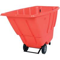 Tilt Truck, Polyethylene, 0.5 cu. yd., 450 lbs. Load Capacity GTA Hardware Inc