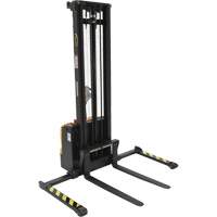 Double Mast Stacker, Electric Operated, 2200 lbs. Capacity, 150" Max Lift GTA Hardware Inc