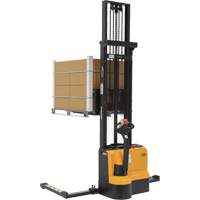 Double Mast Stacker, Electric Operated, 2200 lbs. Capacity, 150" Max Lift GTA Hardware Inc