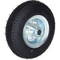 Roue pneumatique compl&egrave;te, 8" (203,2 mm), Capacit&eacute; de 295 lb (133,8 kg) GTA Hardware Inc