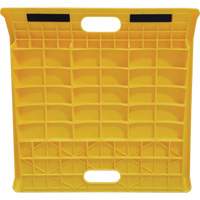Rampe de trottoir portable en poly pour diable, Capacit&eacute; de 1000 lb, 27" la x 27" lo GTA Hardware Inc