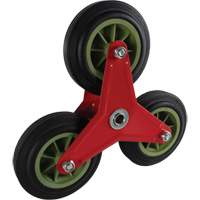 Assemblage de roue de remplacement pour diable monte-marches Kleton GTA Hardware Inc