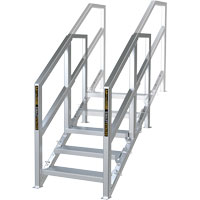 3-5 Step Telescopic Aluminum Smart Stairs GTA Hardware Inc