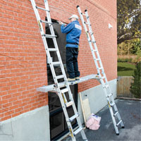 Planche de travail t&eacute;lescopique, 204" la x 12" pr, Capacit&eacute; de 250 lb, D&eacute;mont&eacute; GTA Hardware Inc