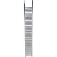 SmartStairs 17-21 Steps Modular Construction Stair System, 157-1/2" H GTA Hardware Inc