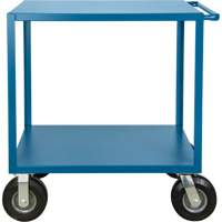 Chariot &agrave; tablettes pour l'ext&eacute;rieur, 2 Tiers, 18" la x 39" h x 33" p, Capacit&eacute; 1200 lb GTA Hardware Inc