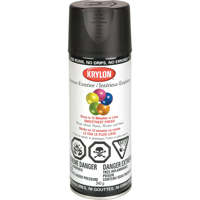 Industrial Acryli-Quik Lacquer, Black, Semi-Flat, 12 oz., Aerosol Can GTA Hardware Inc