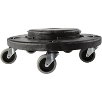 Chariot &agrave; visser Brute, Poly&eacute;thyl&egrave;ne, Noir, Convient aux contenants 20 - 55 US gal. GTA Hardware Inc