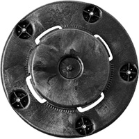 Chariot &agrave; visser Brute, Poly&eacute;thyl&egrave;ne, Noir, Convient aux contenants 20 - 55 US gal. GTA Hardware Inc