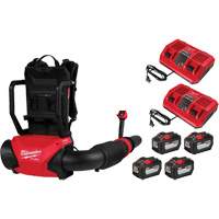 M18 FUEL Dual Battery Backpack Blower Kit, 18 V, 155 MPH Output, Battery Powered GTA Hardware Inc