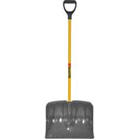 High Capacity Mountain Mover Snow Shovel, Polypropylene Blade, 19" Wide, D-Grip Handle GTA Hardware Inc