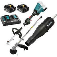 Ensemble de bloc d'alimentation sans balai &agrave; mandrin fendu LXT 5.0 Ah a/taille-haie EM405MP, &agrave; pile, 36 V GTA Hardware Inc