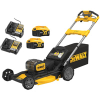 Trousse tondeuse &agrave; gazon sans balais sans fil 21 po XR 2X20V MAX*, Pouss&eacute;e automatique, &agrave; pile, Largeur de coupe 21" GTA Hardware Inc