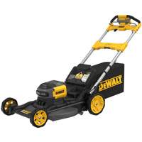 Trousse tondeuse &agrave; gazon autopropuls&eacute;e sans balais sans fil avec roues motrices arri&egrave;res 60 V MAX*, Pouss&eacute;e automatique, &agrave; pile, Largeur de coupe 21" GTA Hardware Inc