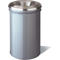 Poubelles Cease-Fire, M&eacute;tal, 4,5 gal. US GTA Hardware Inc