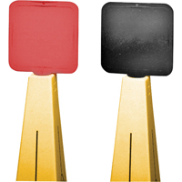 Traffic Cone Lock-In Sign GTA Hardware Inc