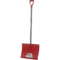 Nordic Snow Shovel, Polypropylene Blade, 17-3/4" Wide, D-Grip Handle GTA Hardware Inc