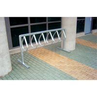 Style Bicycle Rack, Galvanized Steel, 12 Bike Capacity GTA Hardware Inc